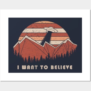 I want to believe Posters and Art